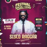 Sisco Raggar rejoint la programmation du Festival Social du Kivu 2026